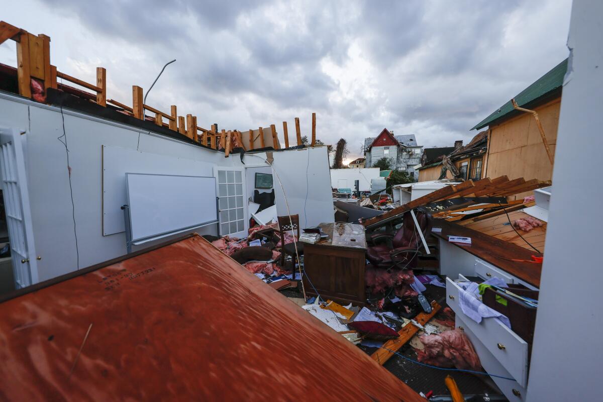 Tornado Damage Roof Repair