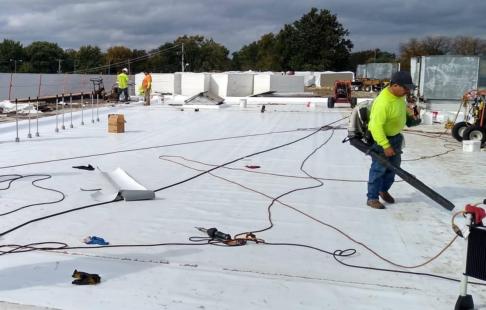Mixed Use Development Roofing