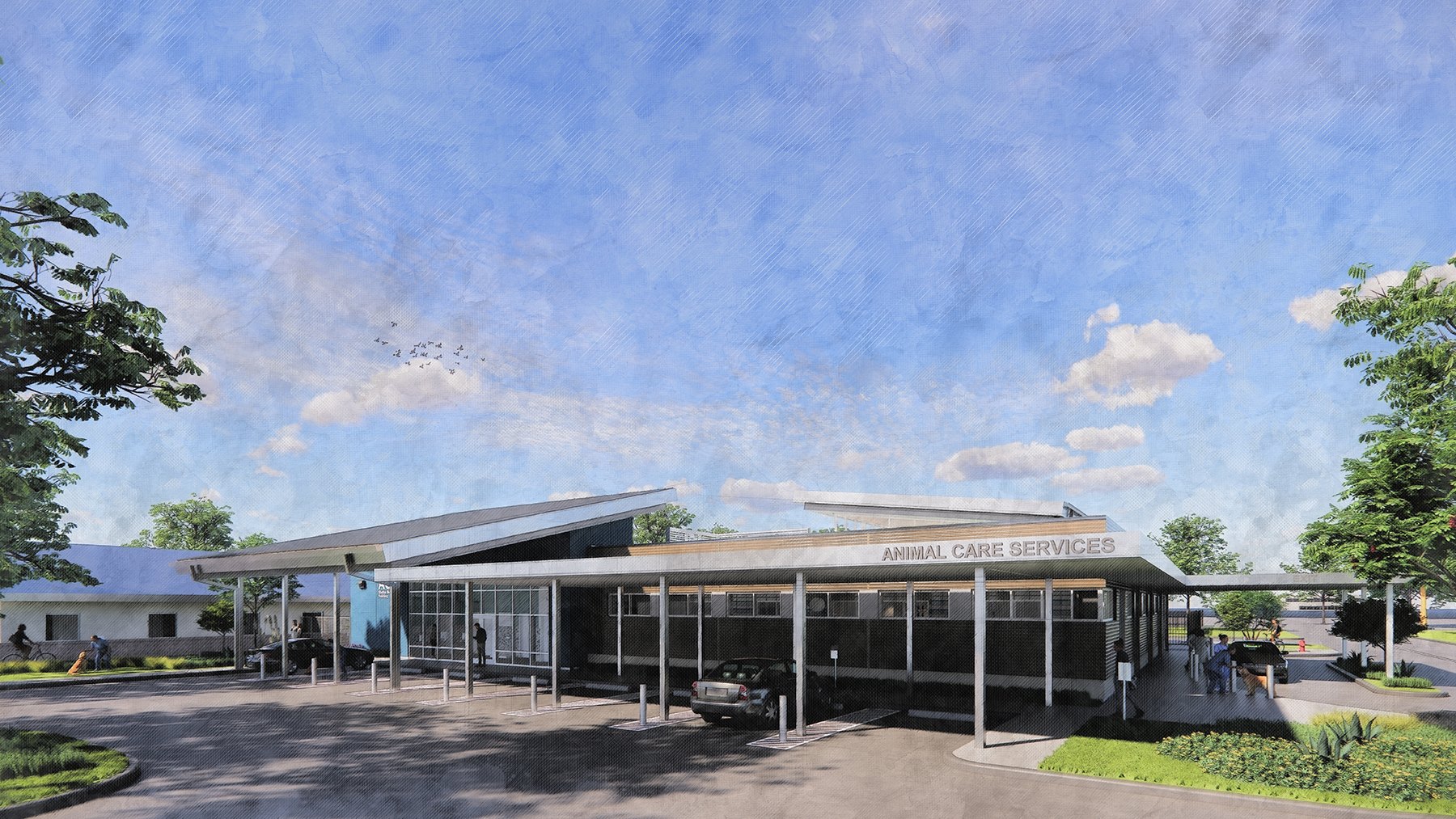 Veterinary Clinic Roofing