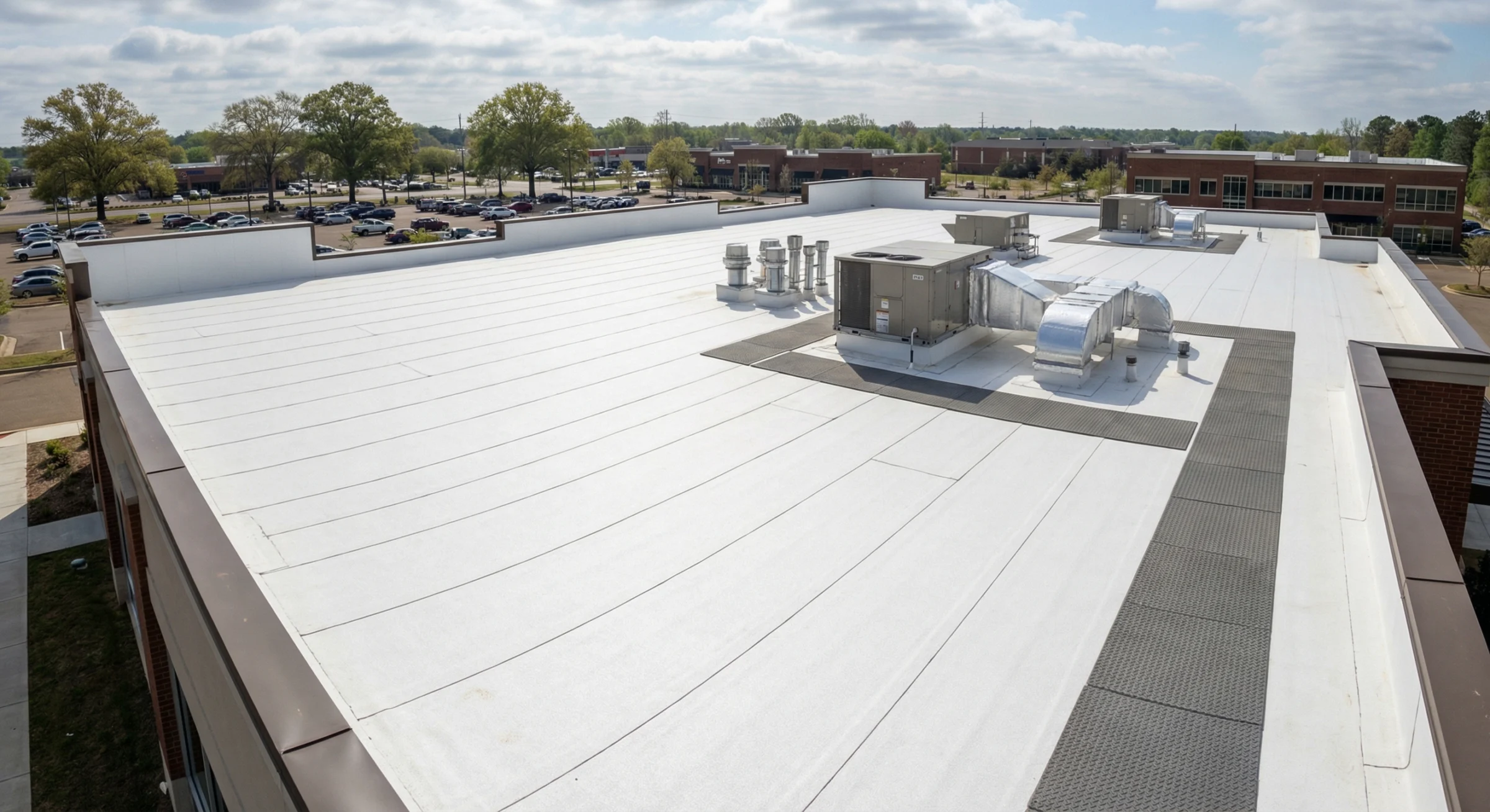 Occupied Building Reroofing